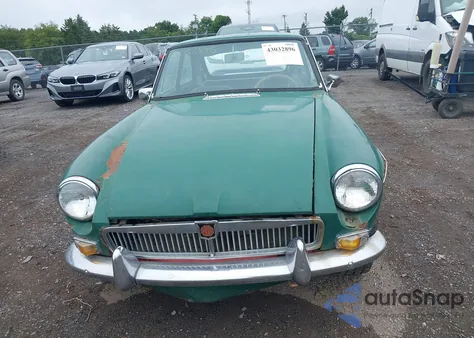 1967 Mg Mgb из США, поврежденный, VIN GHD3L117382